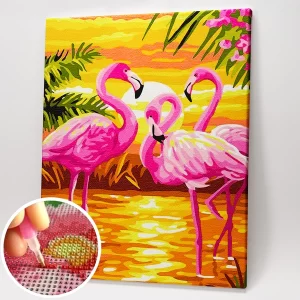 Flamingók termékkép.