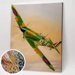 Kép egy hadászati repülőről.