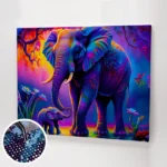 Elefánt és kicsinye kép.