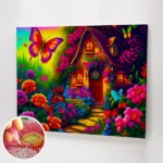 Mese házikó kirakó.