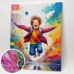 Az öröm színei- Gyémántszemes kirakó