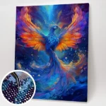 Fenséges Főnix - Gyémántszemes kirakó