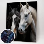 Lovak - Gyémántszemes kirakó