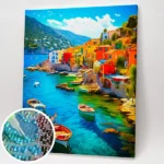 Tengerparti csendélet - Gyémántszemes kirakó